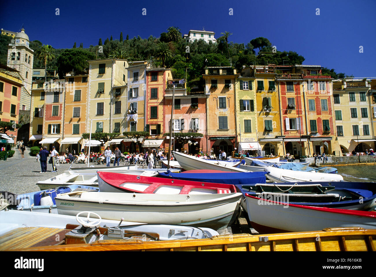 Italien, Ligurien, Riviera di Levante, Portofino Stockfoto