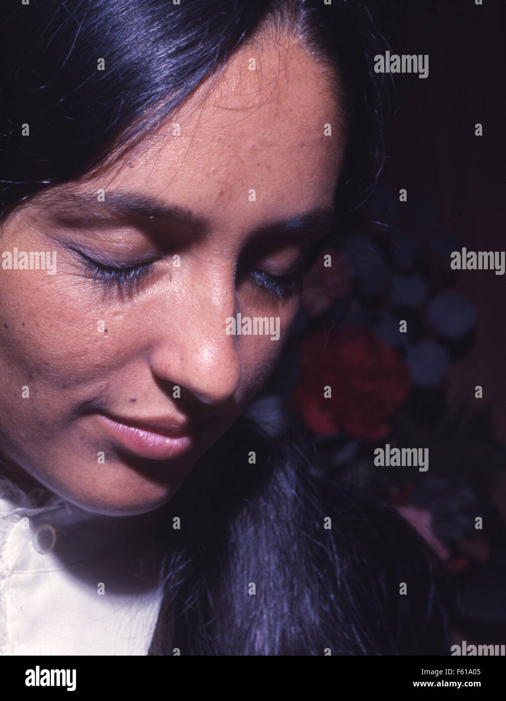 JOAN BAEZ amerikanische Folk-Sängerin im Mai 1967. Foto: Tony Gale Stockfoto