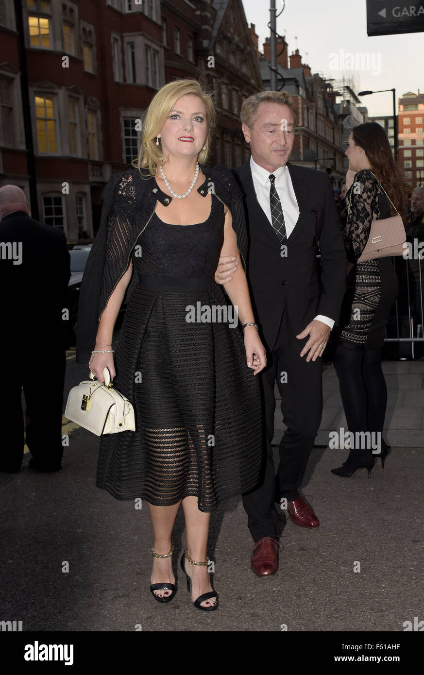 Pride of Britain Awards 2015 - vor der Ankunftshalle mit: Niamh O'Brien, Michael Flatley Where: London, Vereinigtes Königreich bei: 28. September 2015 Stockfoto