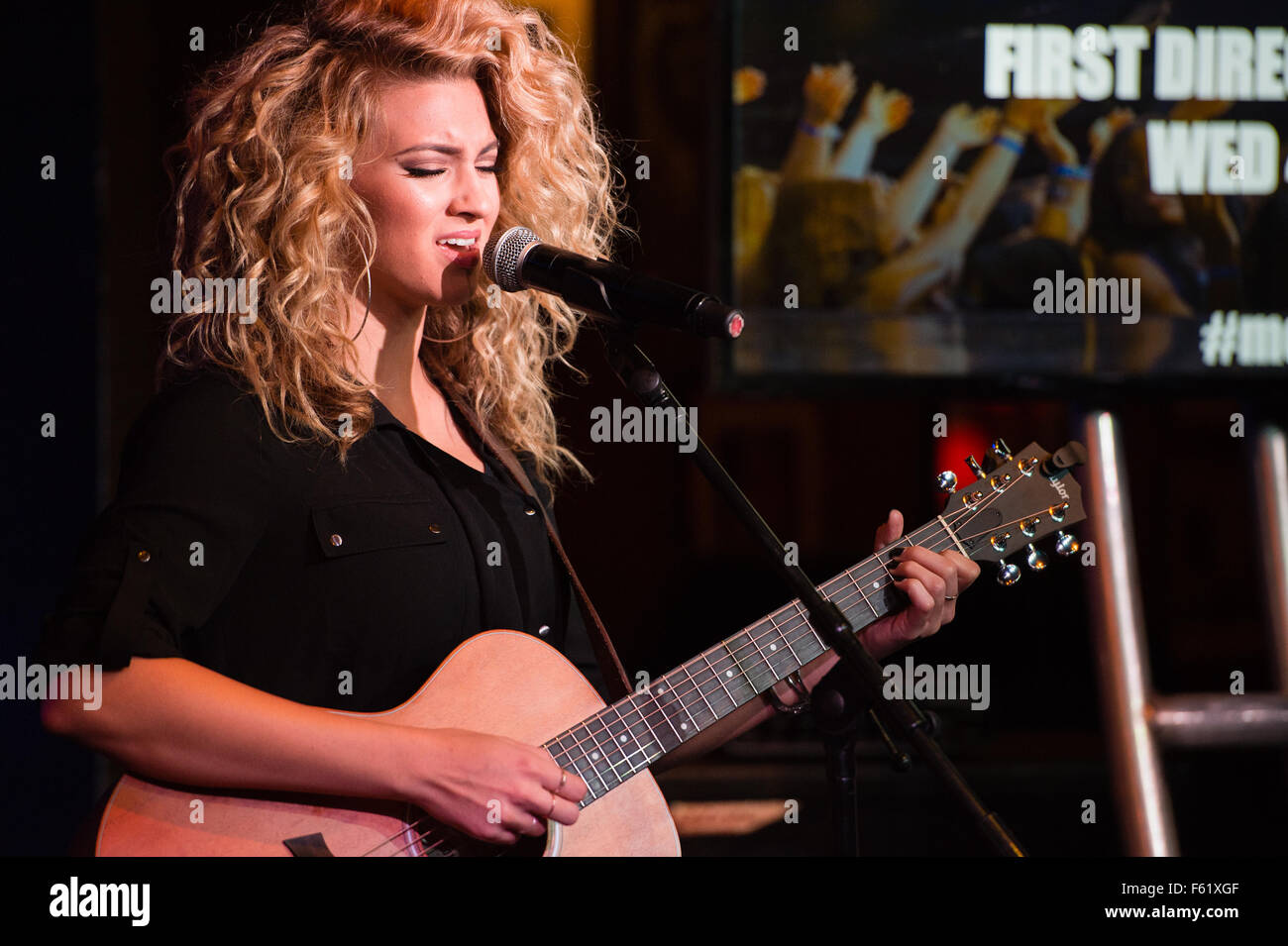 Nominierungen für die MOBO Awards werden am Londoner Ronnie Scotts Featuring angekündigt: Tori Kelly Where: London, Vereinigtes Königreich bei: 30 Sep 2015 Stockfoto