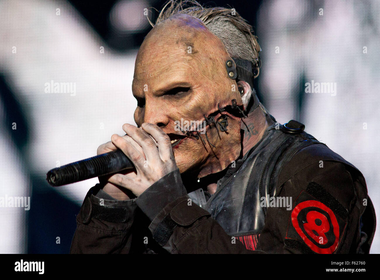 Rock In Rio Festival 2015 mit: Slipknot wo: Rio De Janeiro, Brasilien bei: 26 Sep 2015 Stockfoto