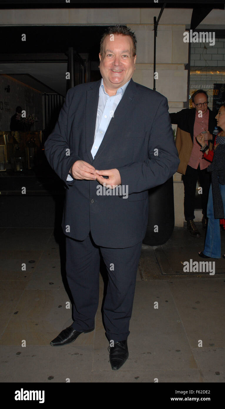 Prominente Sonntag Nacht im Palladium mit Des O'Connor und Jimmy Tarbuck besuchen: Bobby Crush wo: London, Vereinigtes Königreich bei: 4. Oktober 2015 Stockfoto