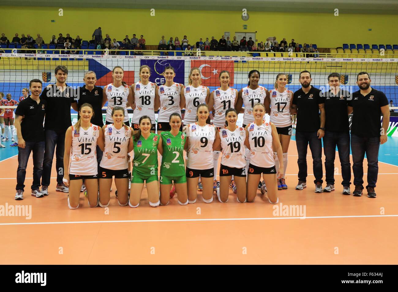 Eczacibasi Istanbul team Stockfoto