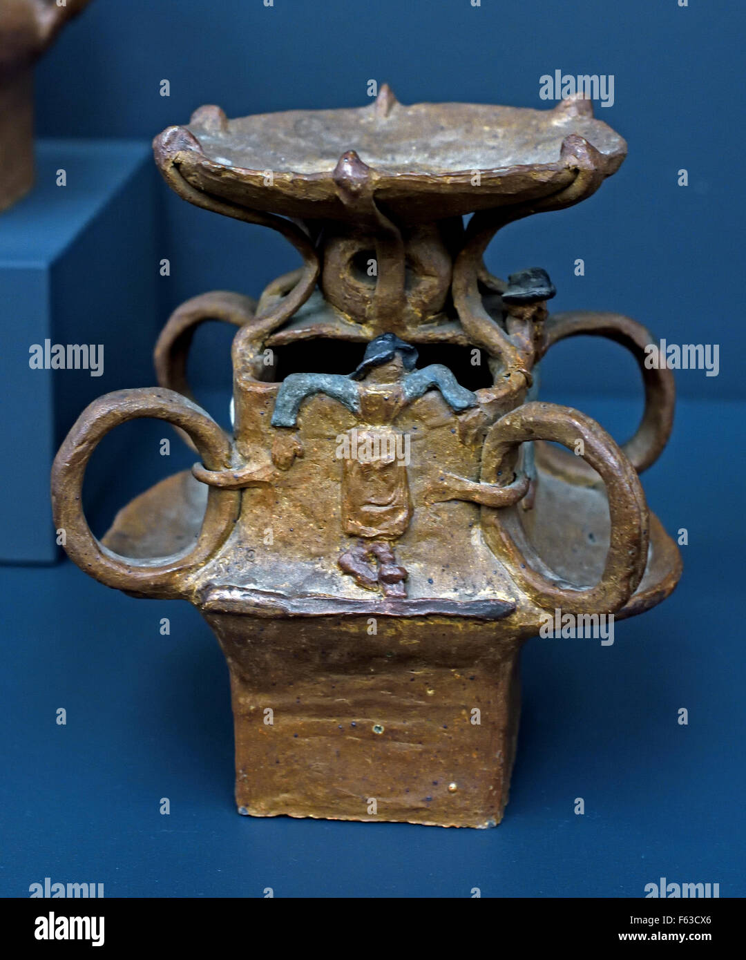 Vase 1886 Terrakotta Paul Gauguin 1848 – 1903 Frankreich Französisch Stockfoto