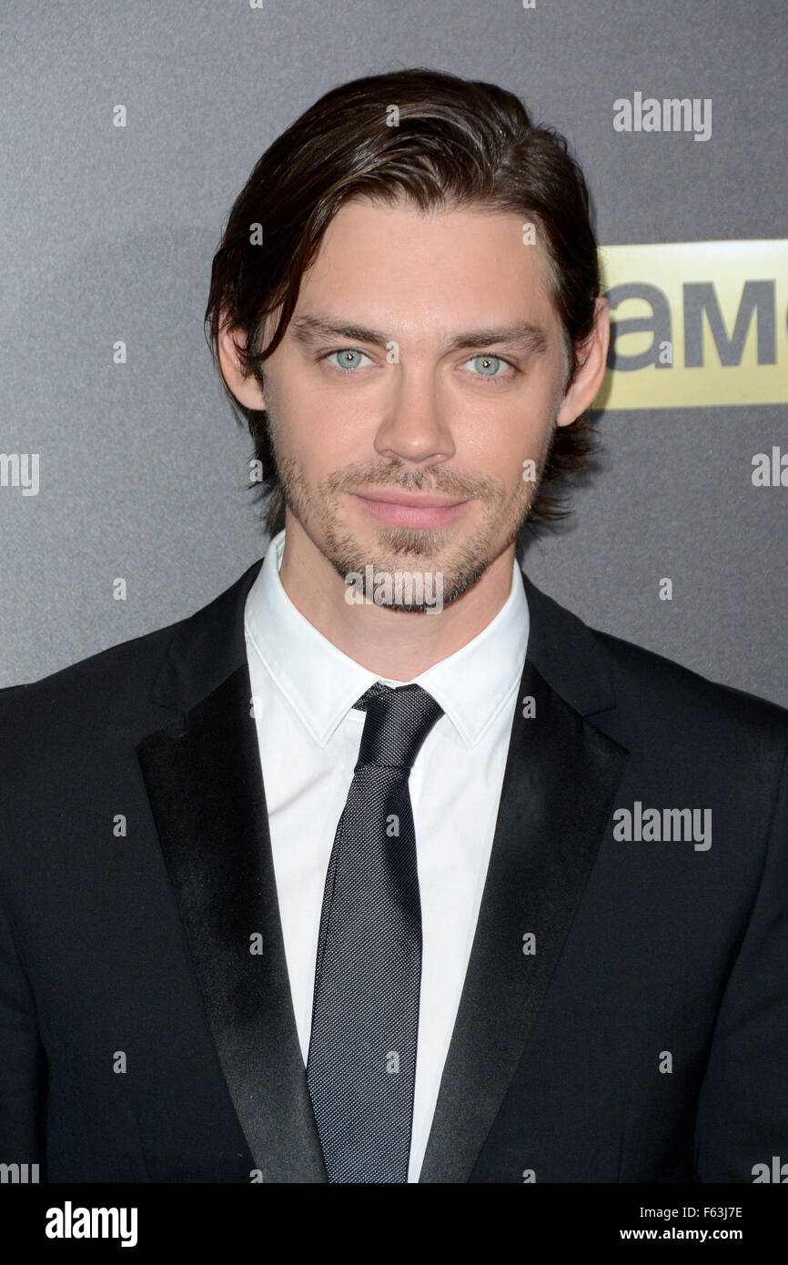 "The Walking Dead" sechsten Staffel Premiere und Ultimate Fan-Veranstaltung im Madison Square Garden - Ankünfte mit: Tom Payne wo: Manhattan, New York, Vereinigte Staaten, wann: 9. Oktober 2015 Stockfoto