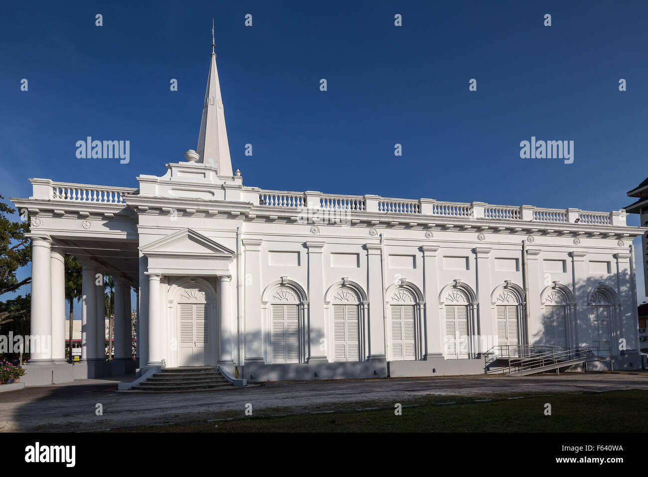 St.-Georgs Kirche in Georgetown, Penang, Malaysia Stockfoto