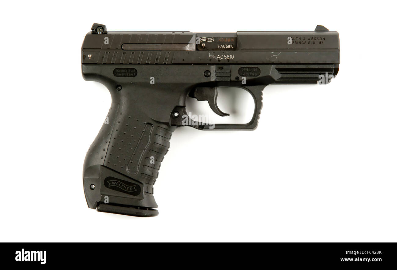 WaltherP99 AS-Pistole Stockfoto