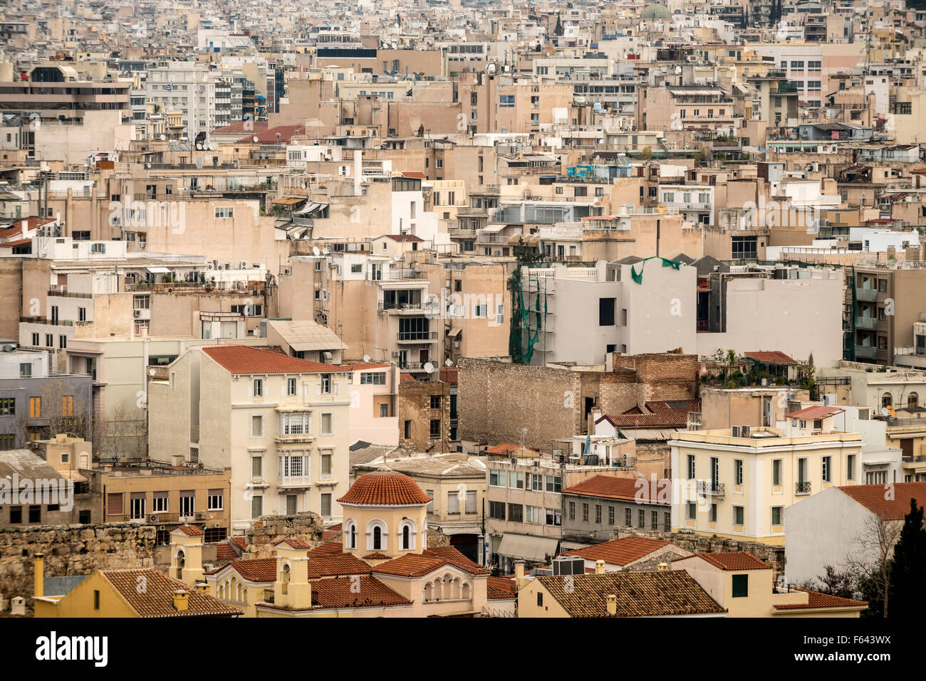 Stadtbild in Athen, Griechenland Stockfoto