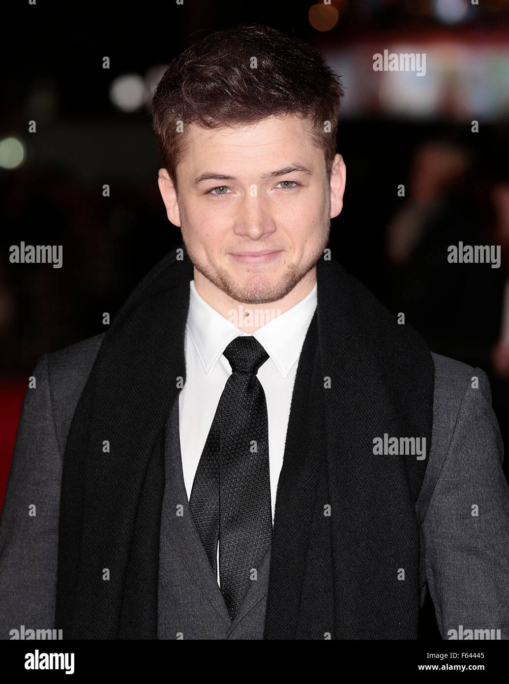 5. Januar 2015 - London, England, UK - Taron Egerton Teilnahme an Testament von Jugend UK Premiere am Empire Leicester Square Stockfoto