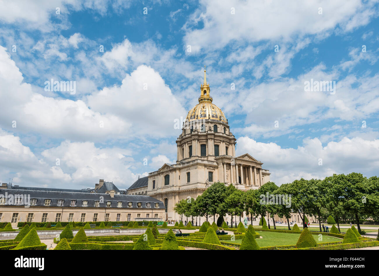 Les Invalides, Paris, Ile de France, Frankreich Stockfoto