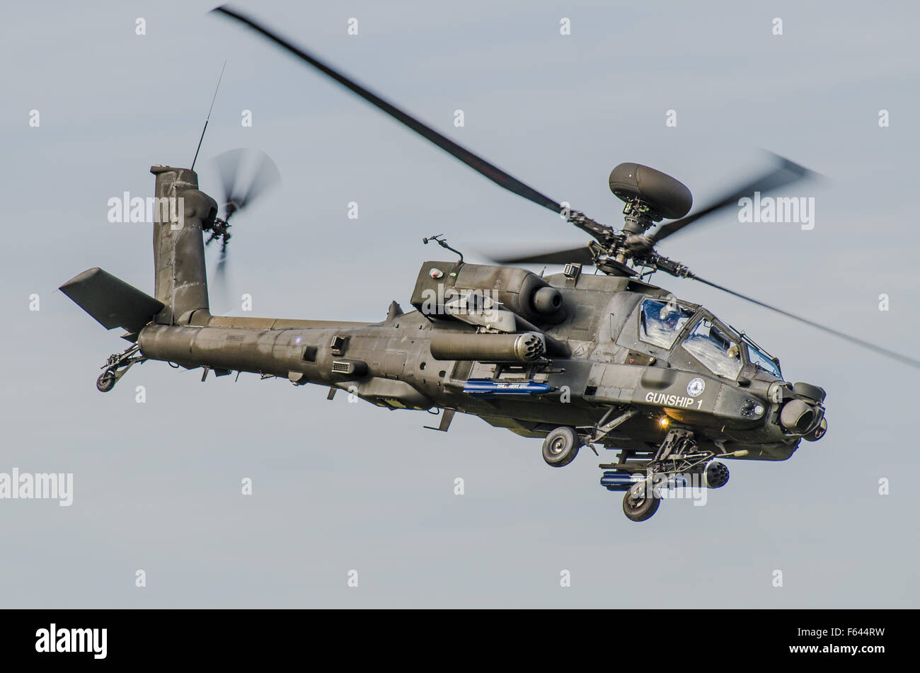 AgustaWestland Apache ist eine Lizenz gebaute Version des AH64D Apache