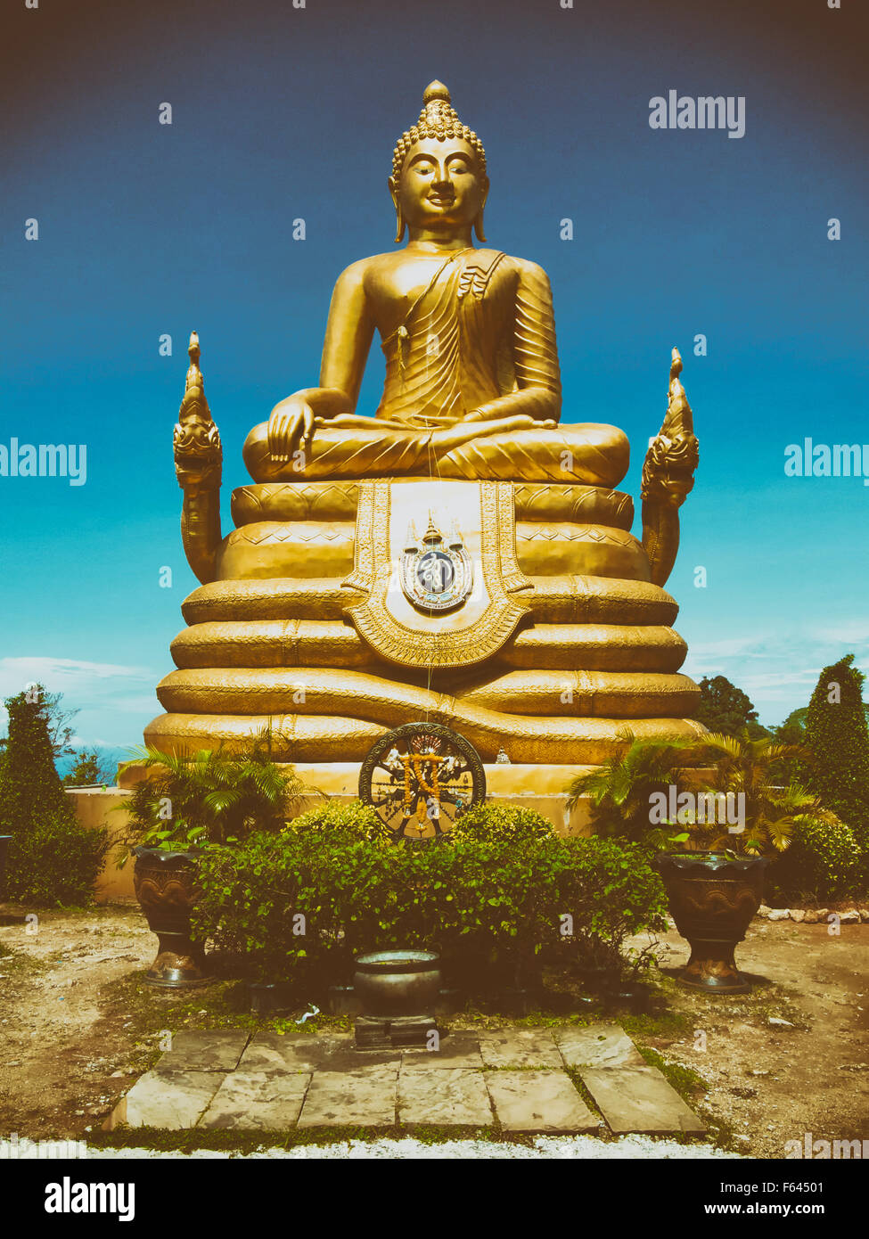 Golden Buddha Stockfoto