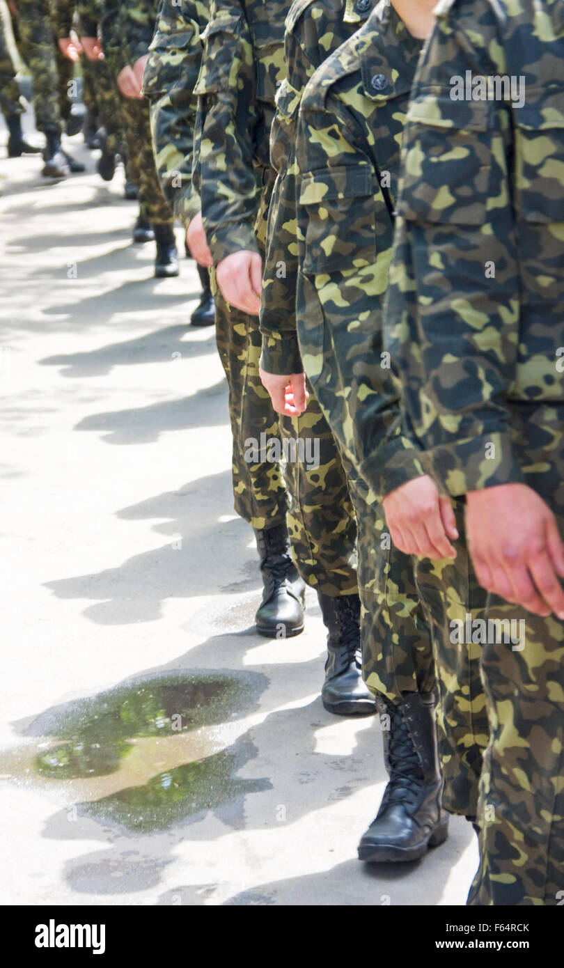 Russische Armee Stockfoto