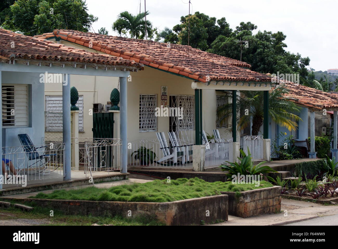 Casa insbesondere (kubanische Gästehaus), Vinales, Kuba Stockfoto