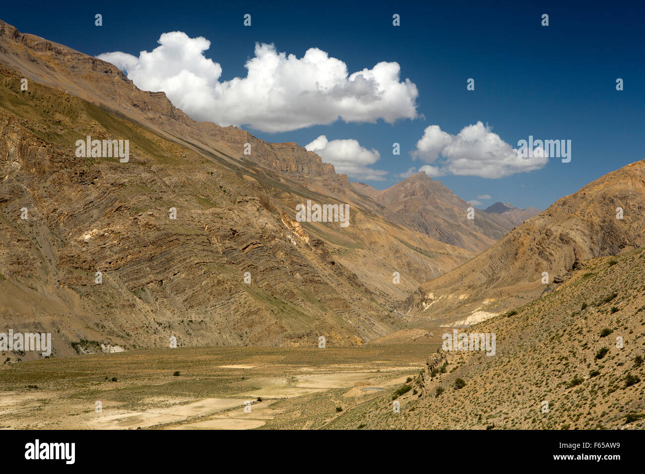 Indien, Himachal Pradesh, Shushunag, Spiti-Tal Stockfoto