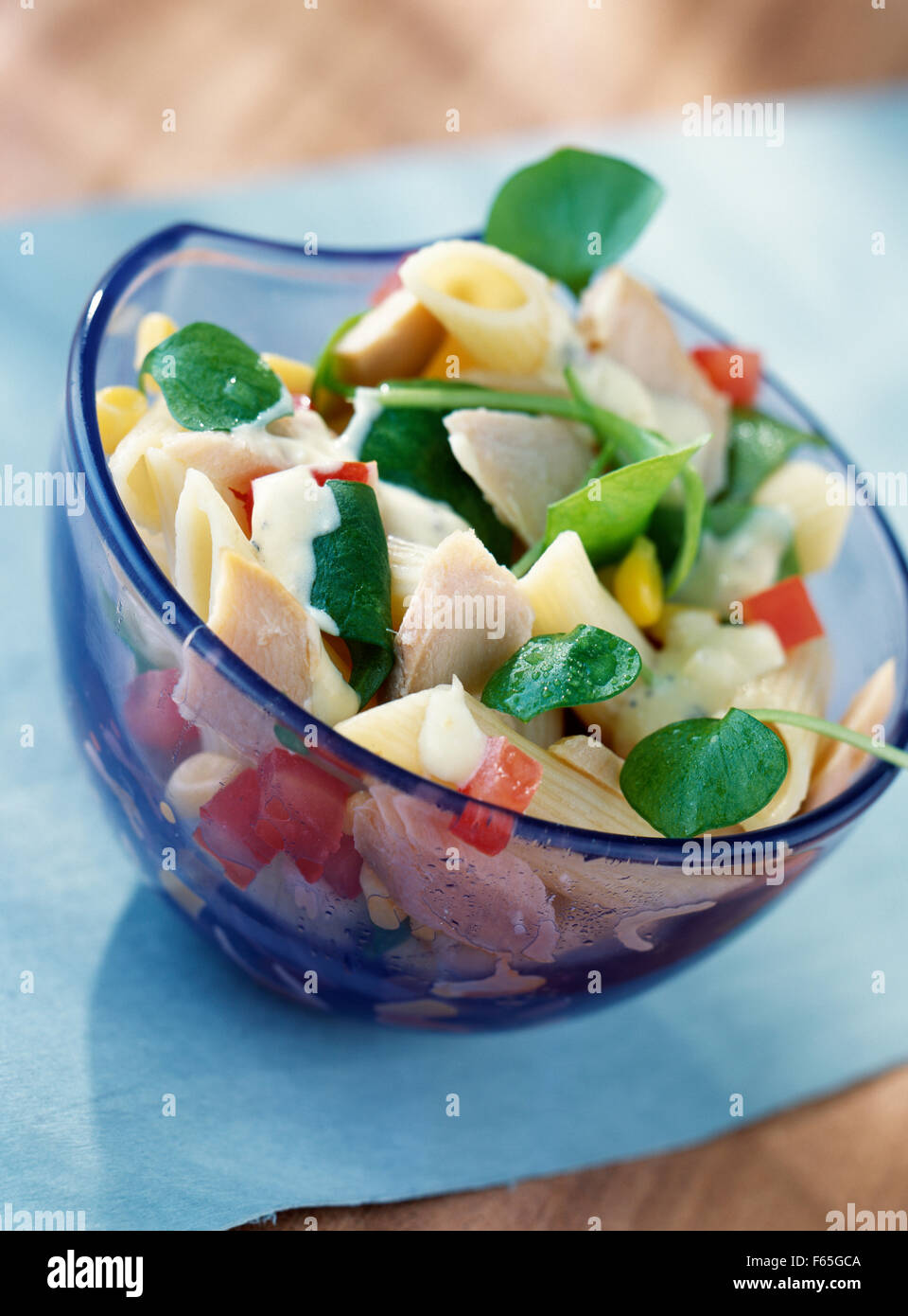 Sommersalat (Thema: Salate) Stockfoto