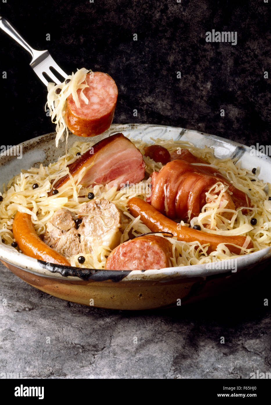 Sauerkraut Stockfoto