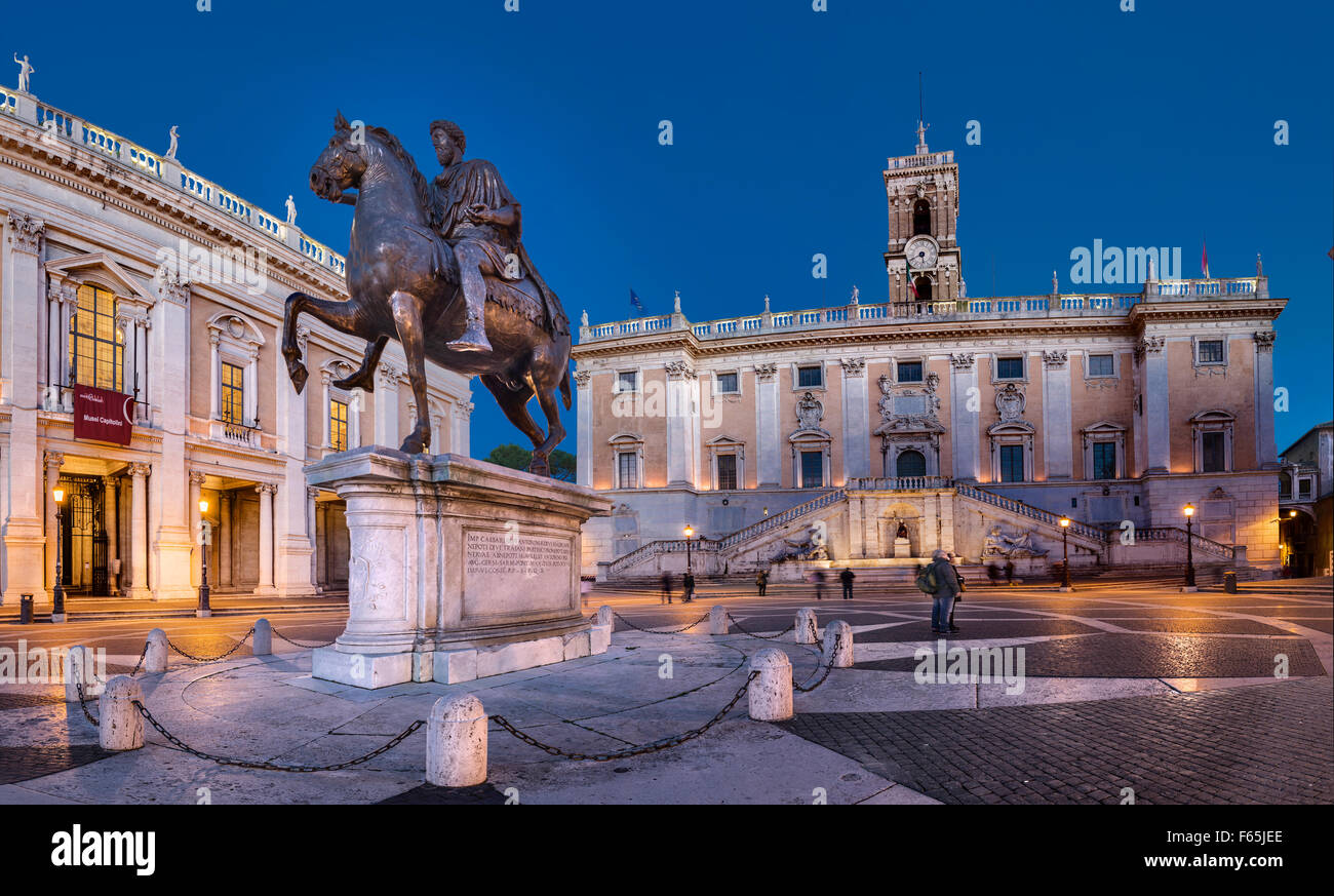 Kapitol in Rom, Italien Stockfoto
