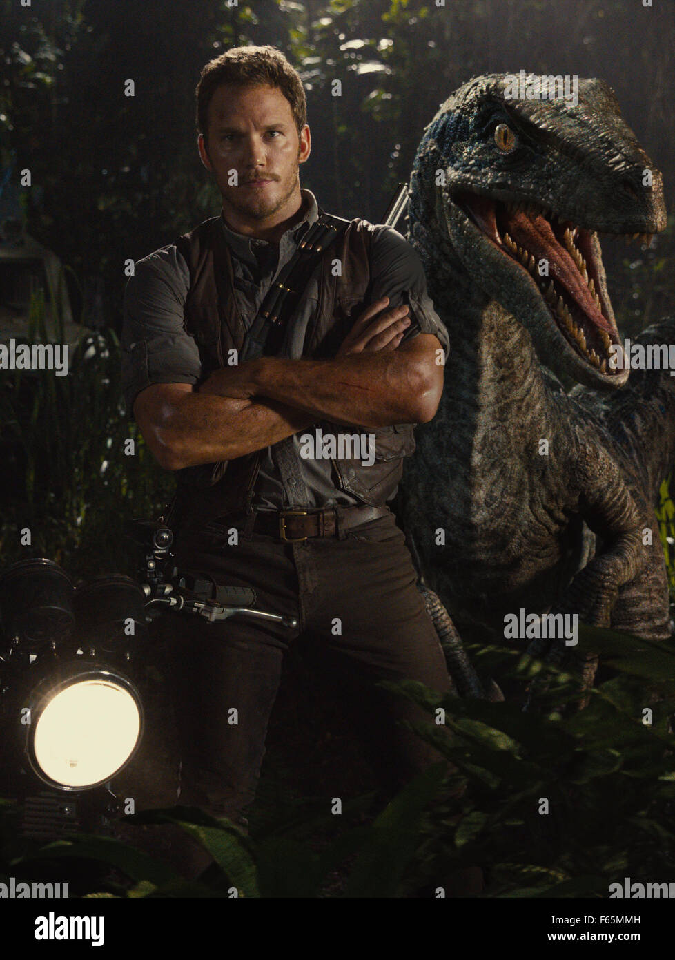 Jurassic World Jahr: 2015-USA Regie: Colin Trevorrow Chris Pratt Stockfoto