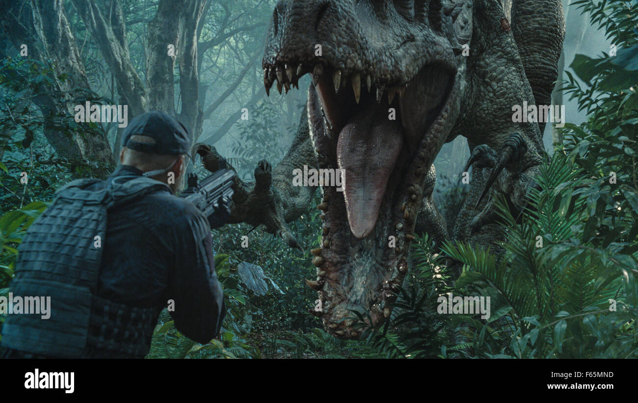 Jurassic World Jahr: 2015-USA Regie: Colin Trevorrow Stockfoto