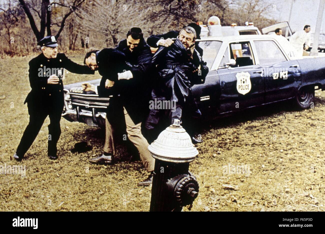 French Connection Jahr: 1971 USA Regie: William Friedkin Gene Hackman, Roy Scheider, Bill Hickman Stockfoto