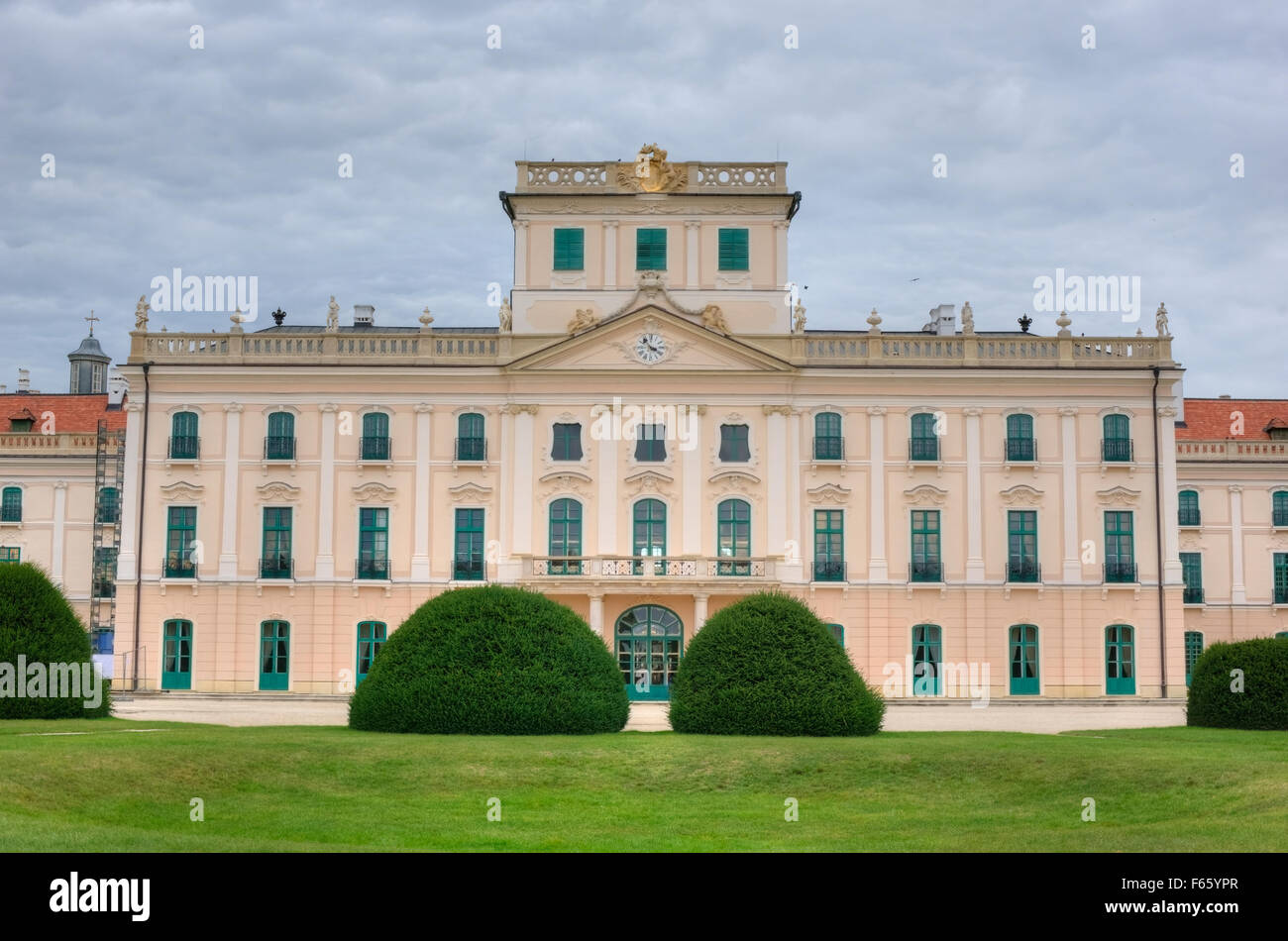 Das Schloss Esterhazy in Fertod, Ungarn Stockfoto