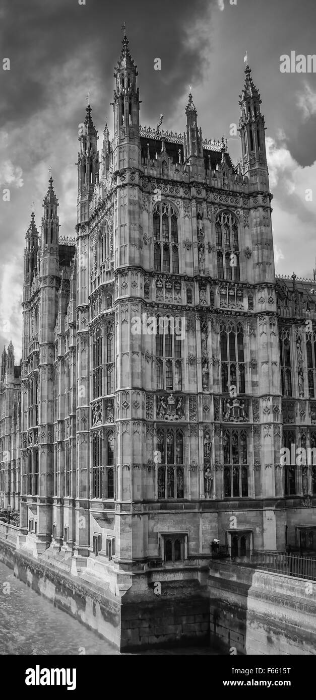 Big Ben und Westminster Palace in London, Großbritannien. Stockfoto