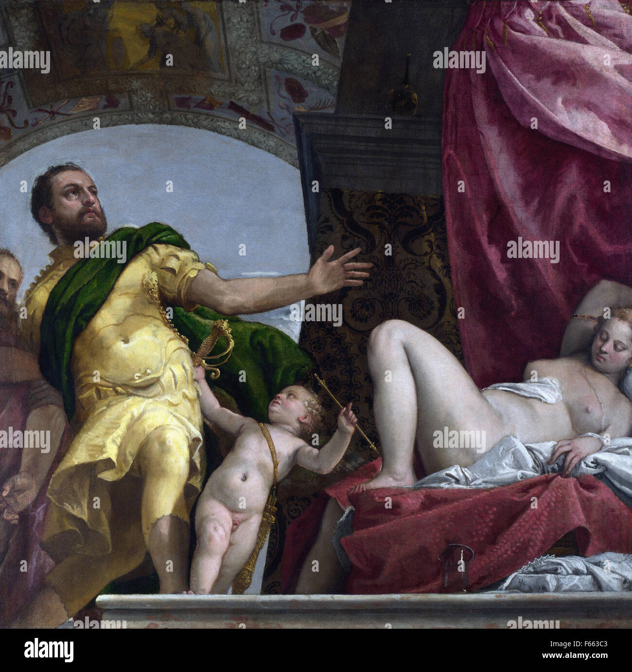 Paolo Veronese vier Allegorien der Liebe – respektieren Stockfoto