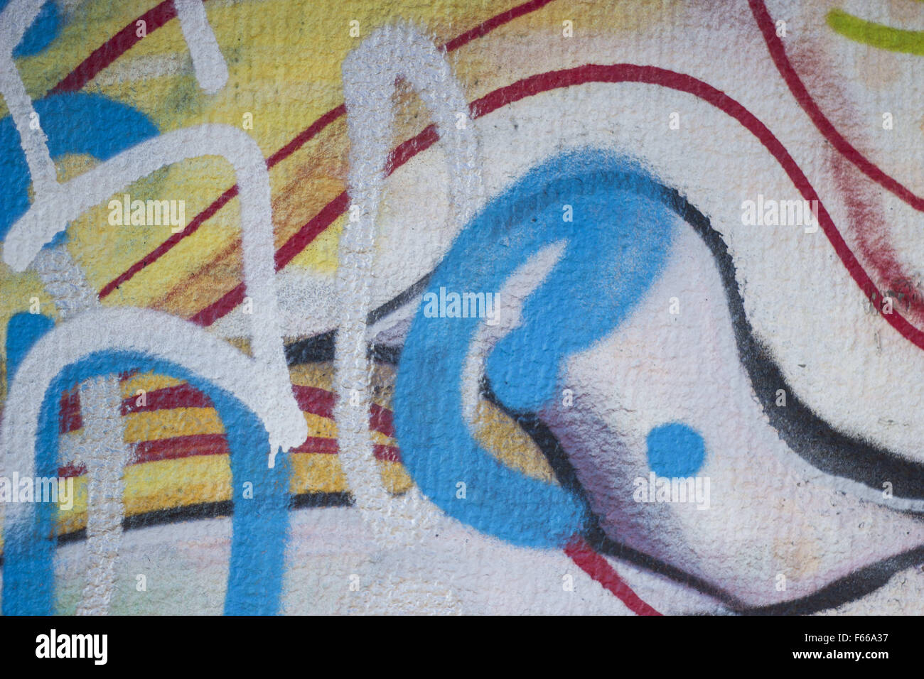 Kiew, Ukraine. 11. November 2015. bunte Graffiti © Nazar Gontschar/ZUMA Draht/Alamy Live News Stockfoto