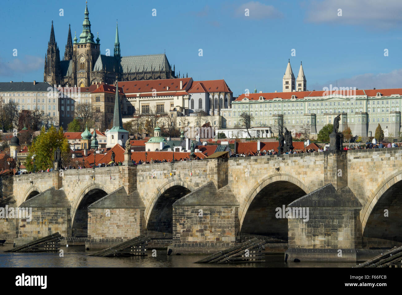 Einen klassischen Blick auf Prag Stockfoto