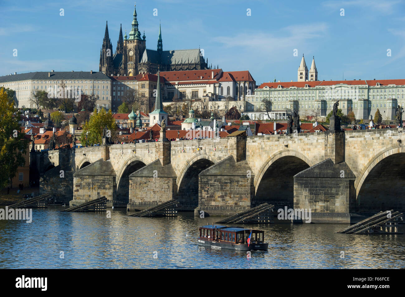 Einen klassischen Blick auf Prag Stockfoto
