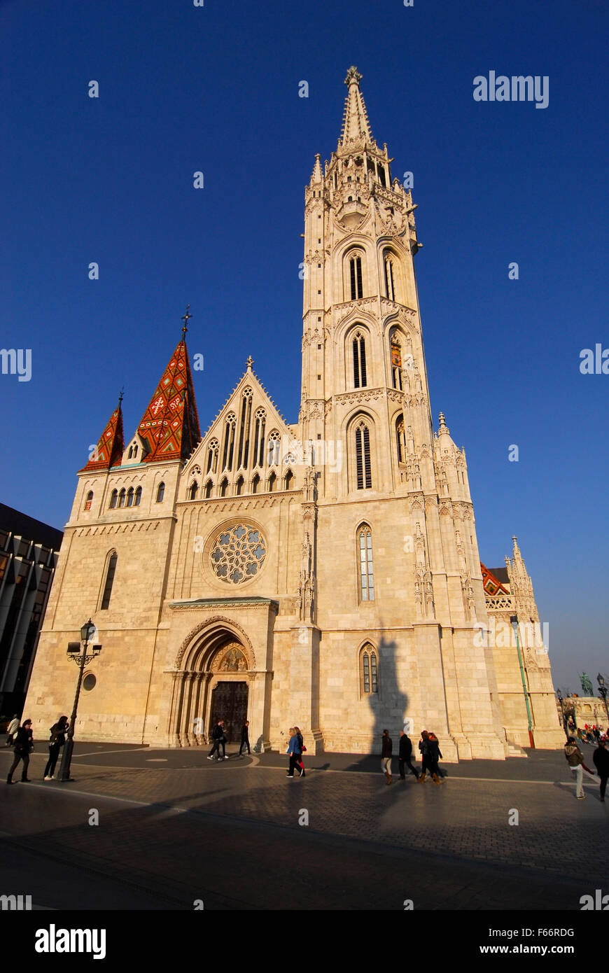 Matthiaskirche, Matyas Templom, Budapest, Ungarn Stockfoto