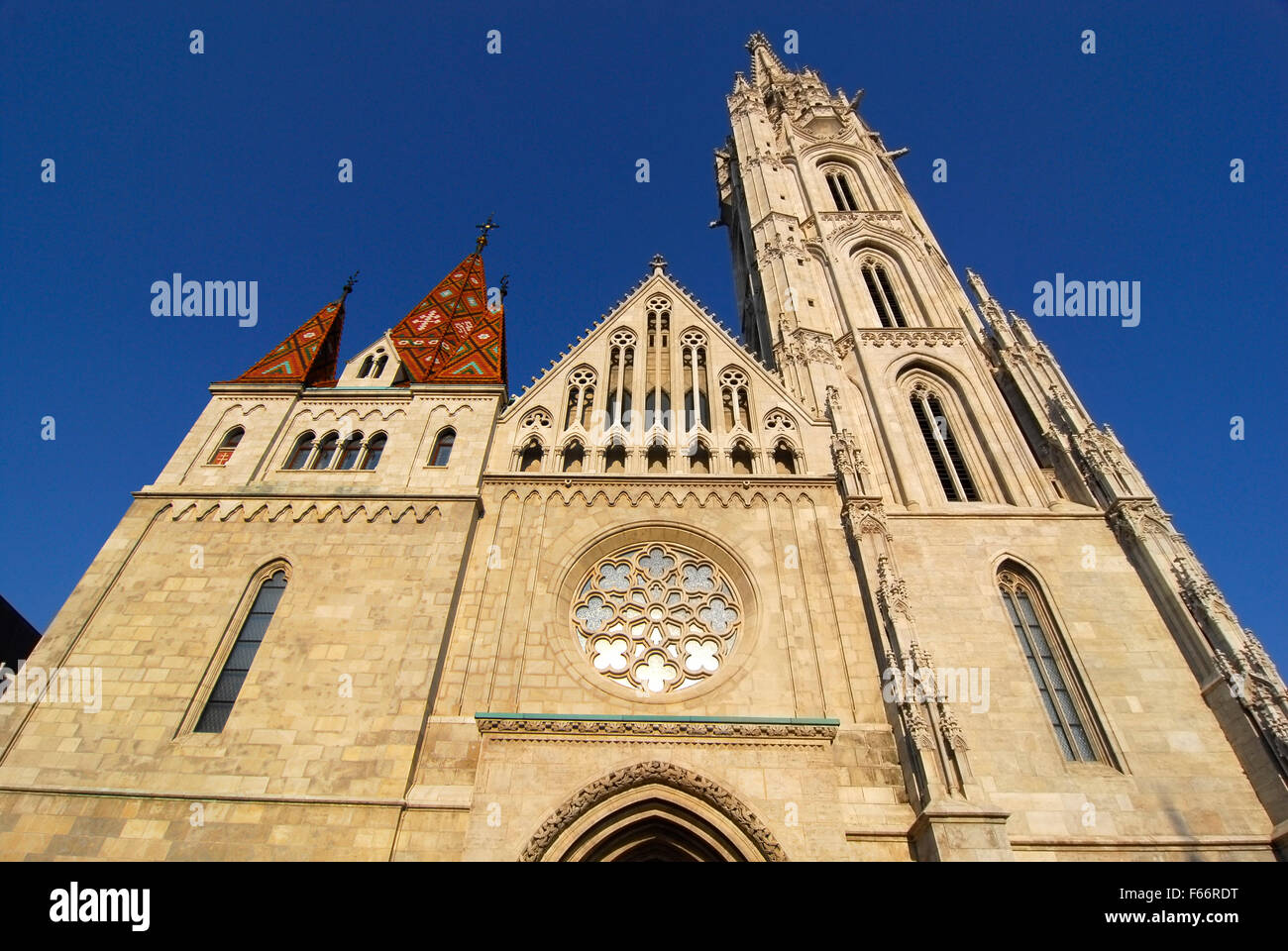 Matthiaskirche, Matyas Templom, Budapest, Ungarn Stockfoto