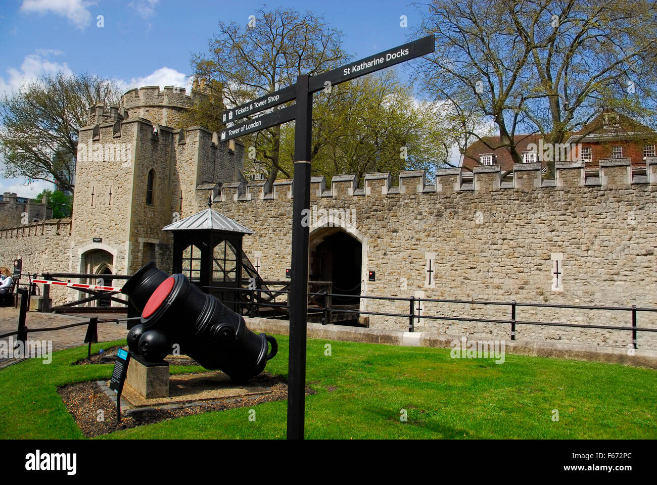 Tower of London; Burg, Festung, London; UK Stockfoto