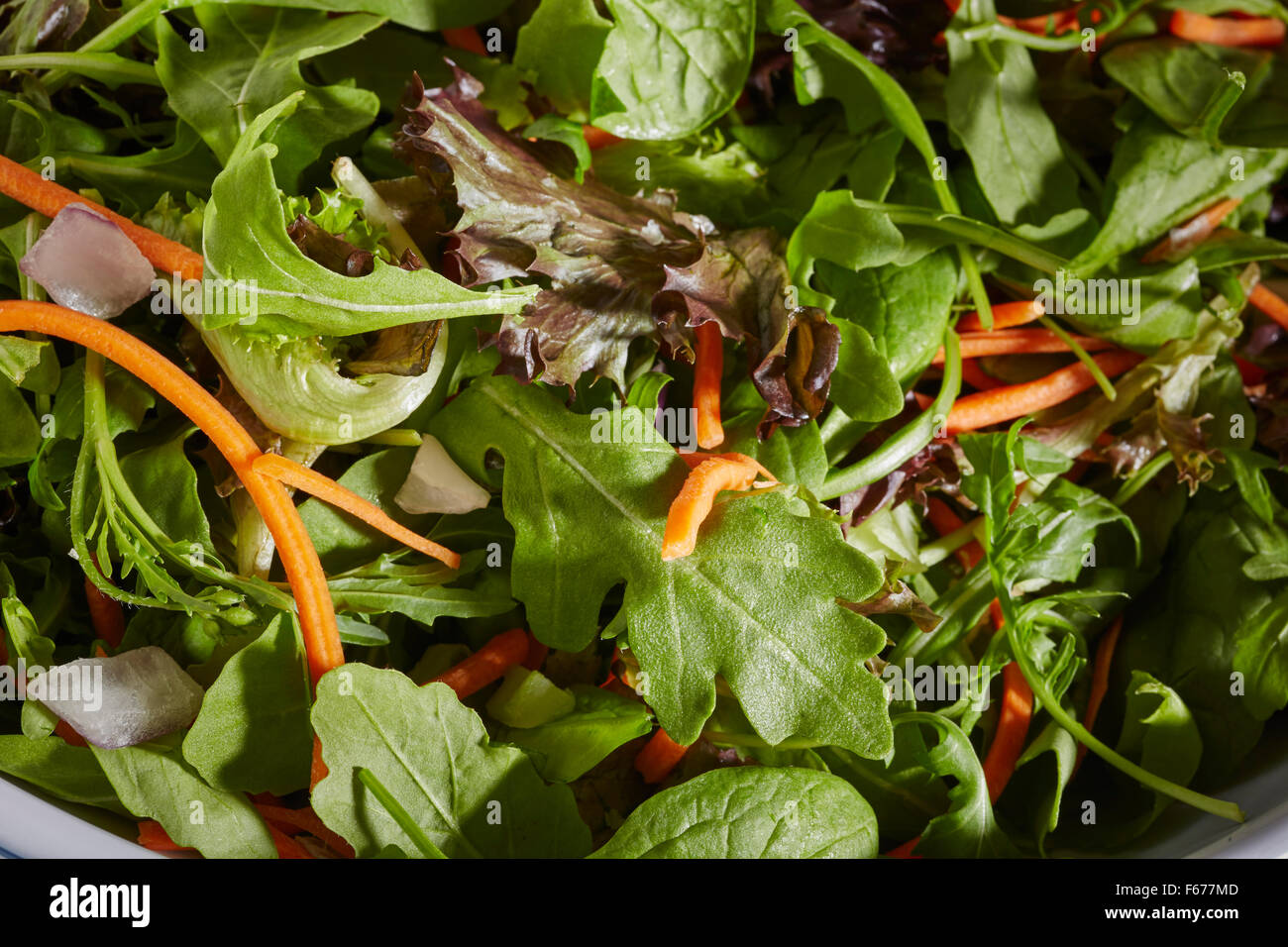 Gemischter Salat Stockfoto