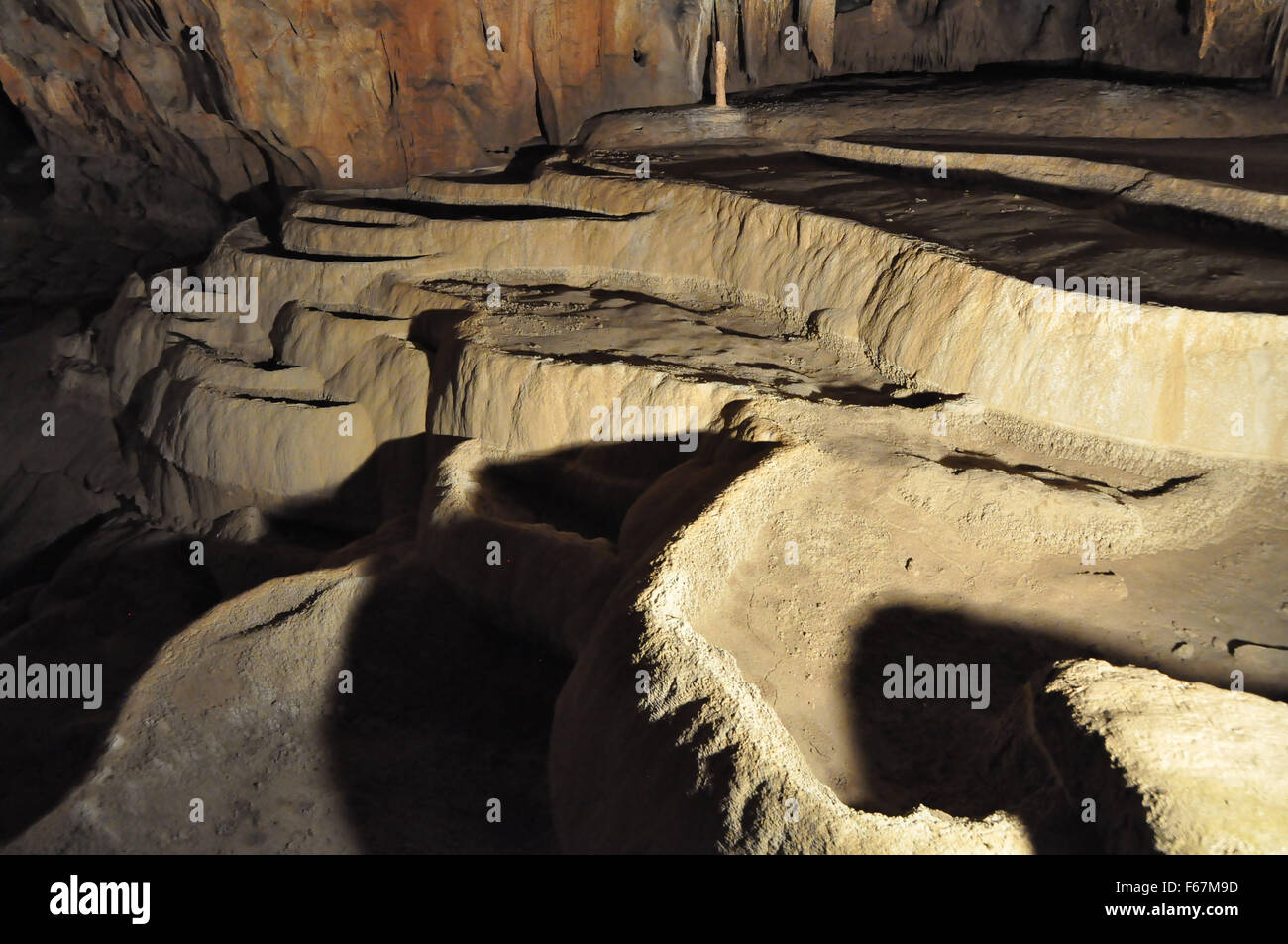 Domica-Höhle Stockfoto