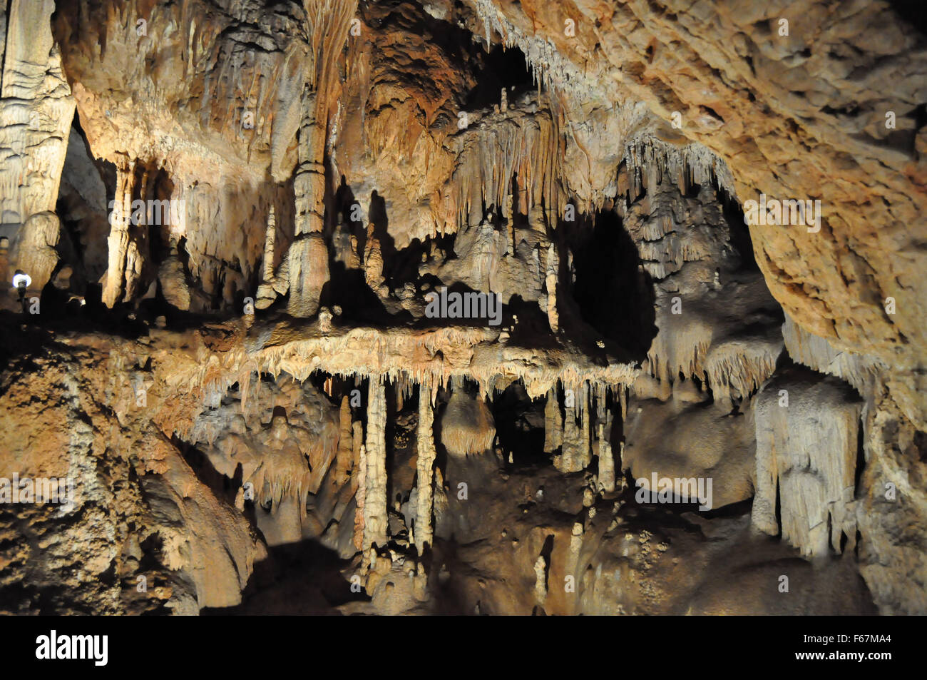 Domica-Höhle Stockfoto