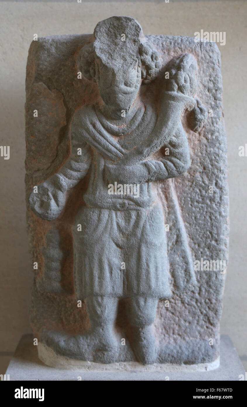 Vorderasiatischen Altertümer. Mesopotamien. Iran. Im Nahen Osten nach Alexanders Eroberung. Parthischen Periode. Flachrelief. König. Stockfoto