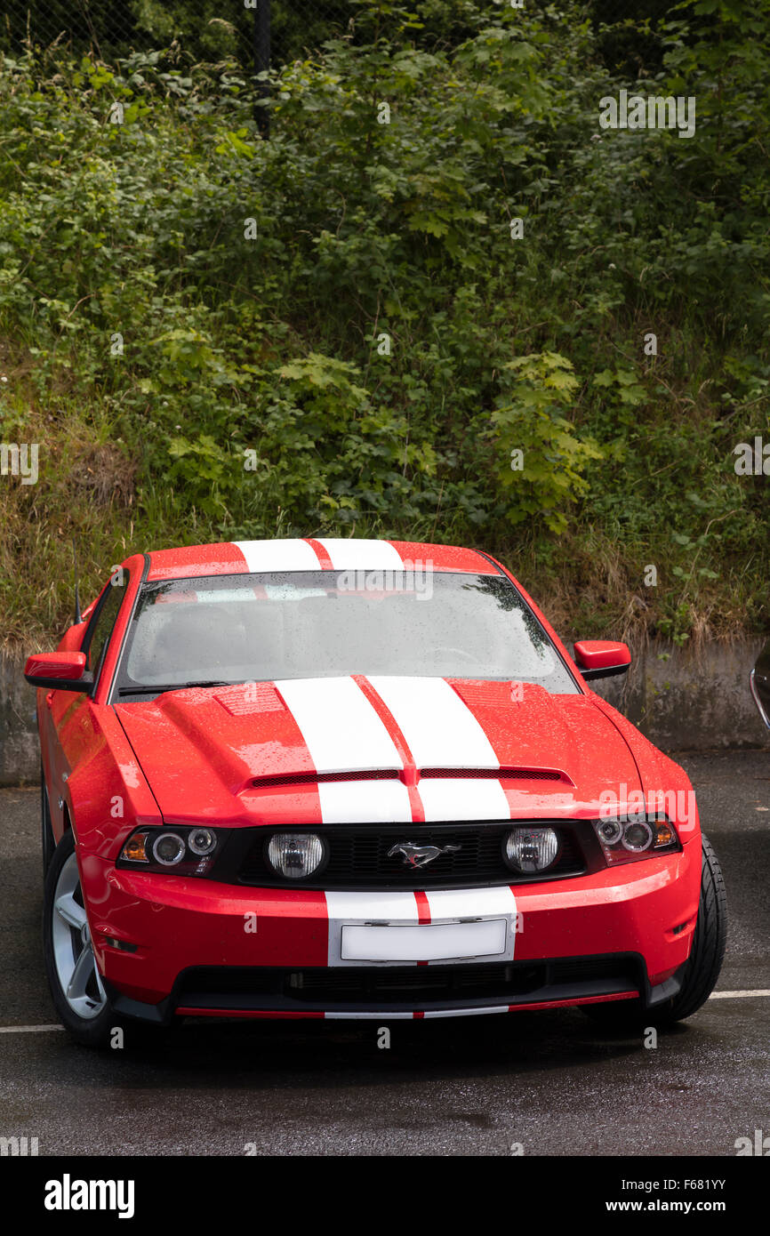 US-Oldtimer, Ford Mustang Stockfoto