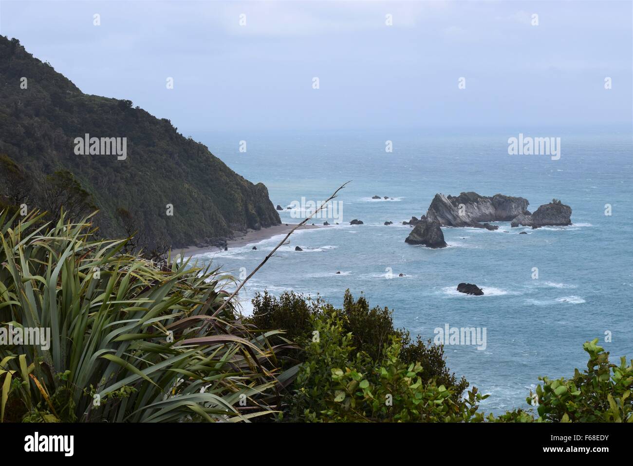 New Zealand schöne West Küste, Foto von Ritter Punkt Stockfoto