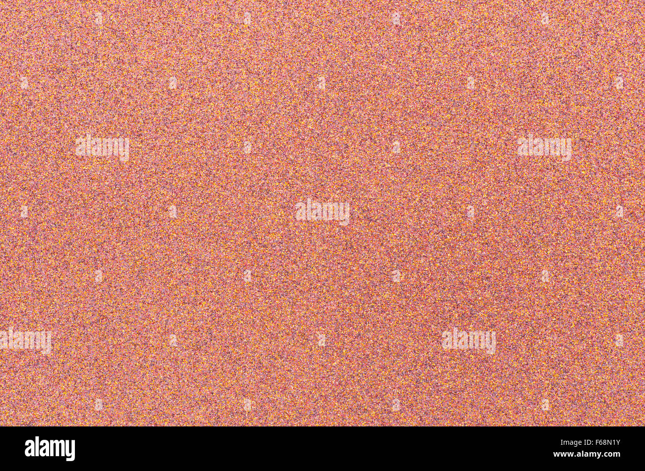 Orange glitzernden Papierhintergrund Textur Stockfoto