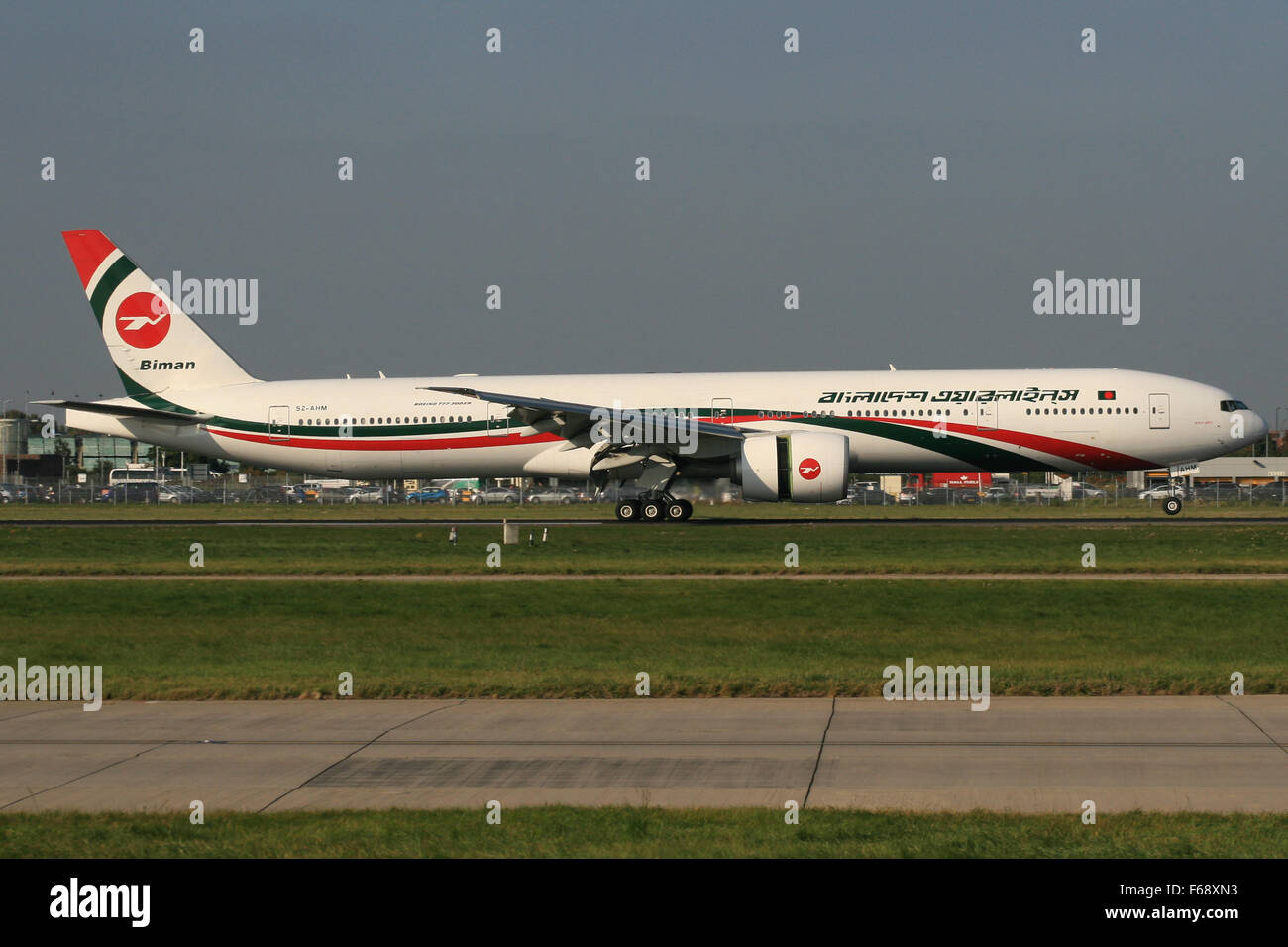 BANGLADESCH BOEING 777 300 Stockfoto