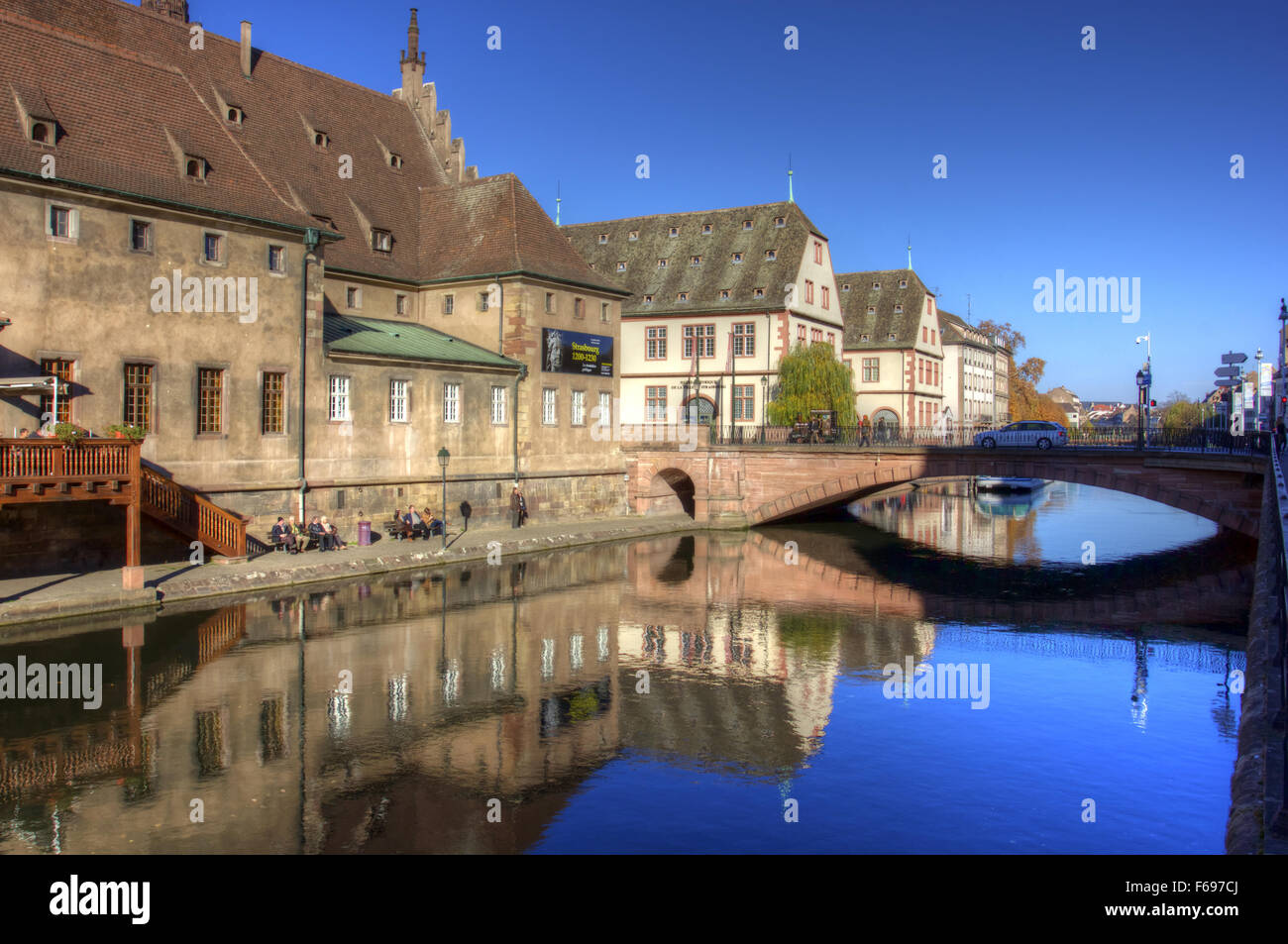 Straßburg im Elsass Frankreich Stockfoto