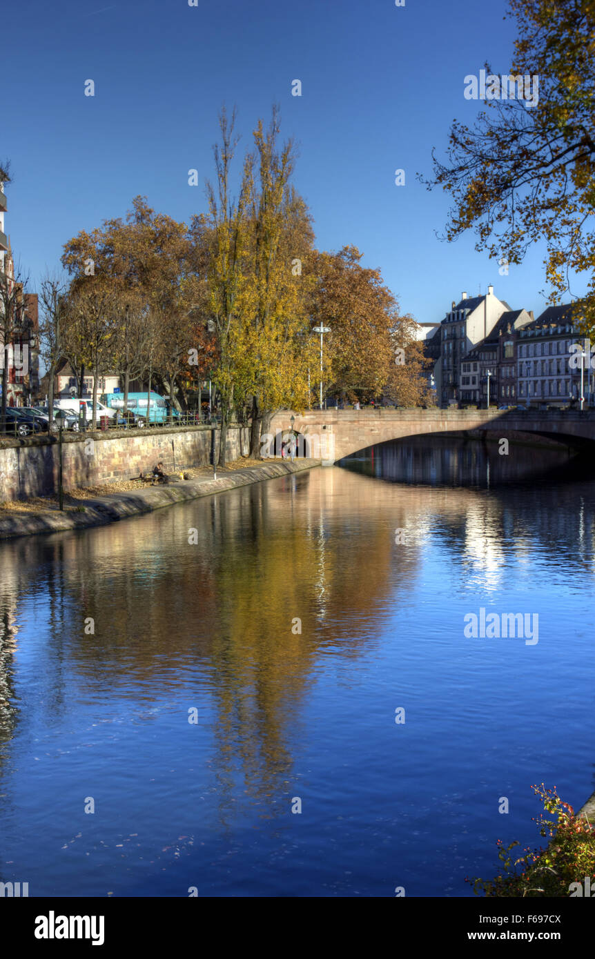 Straßburg in Frankreich Stockfoto