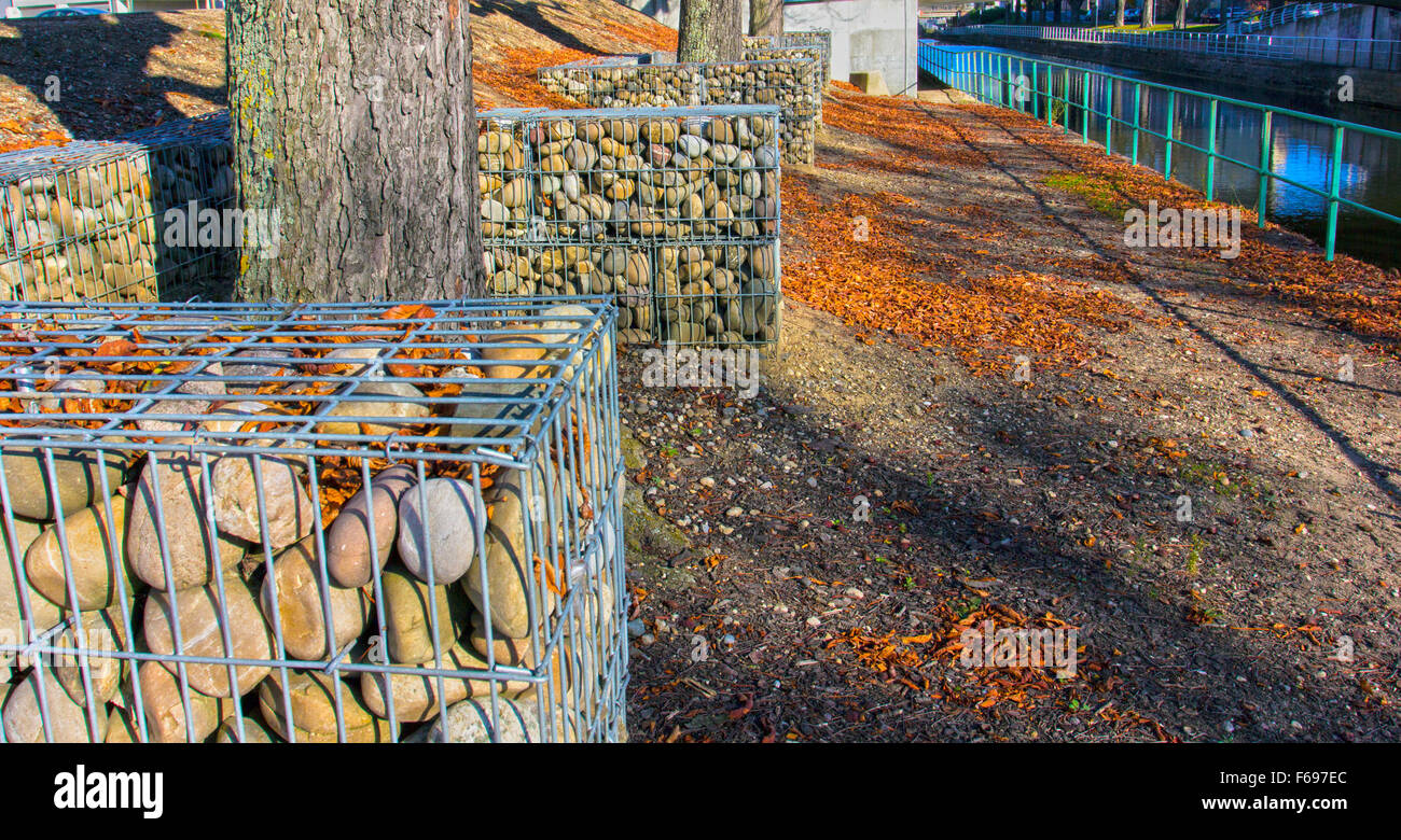 Mulhouse in Frankreich im Herbst Stockfoto