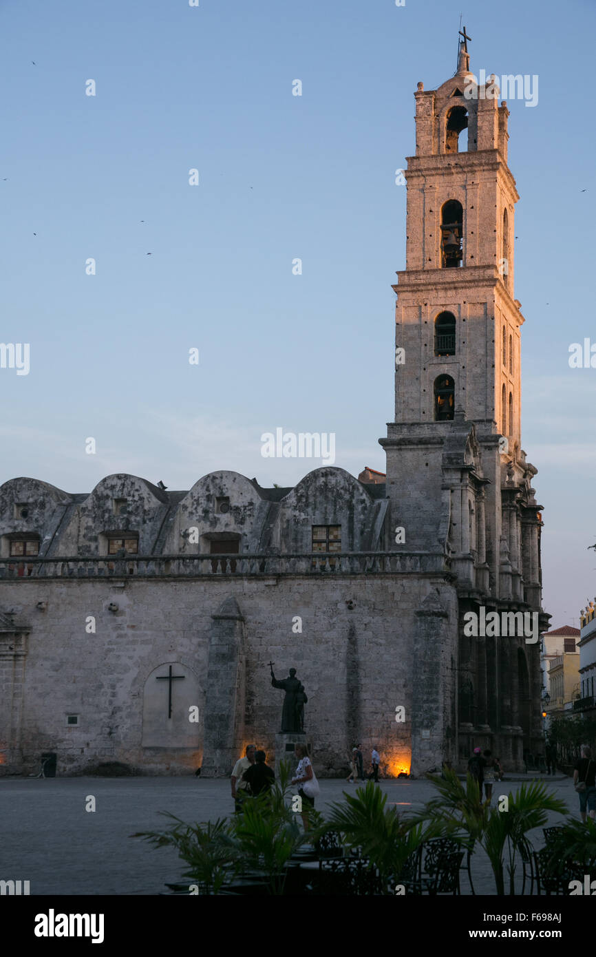 St. Franziskus von Assisi-Kirche in Alt-Havanna, Kuba. Stockfoto St. Franziskus von Assisi-Kirche in Alt-Havanna, Kuba. Stockfoto