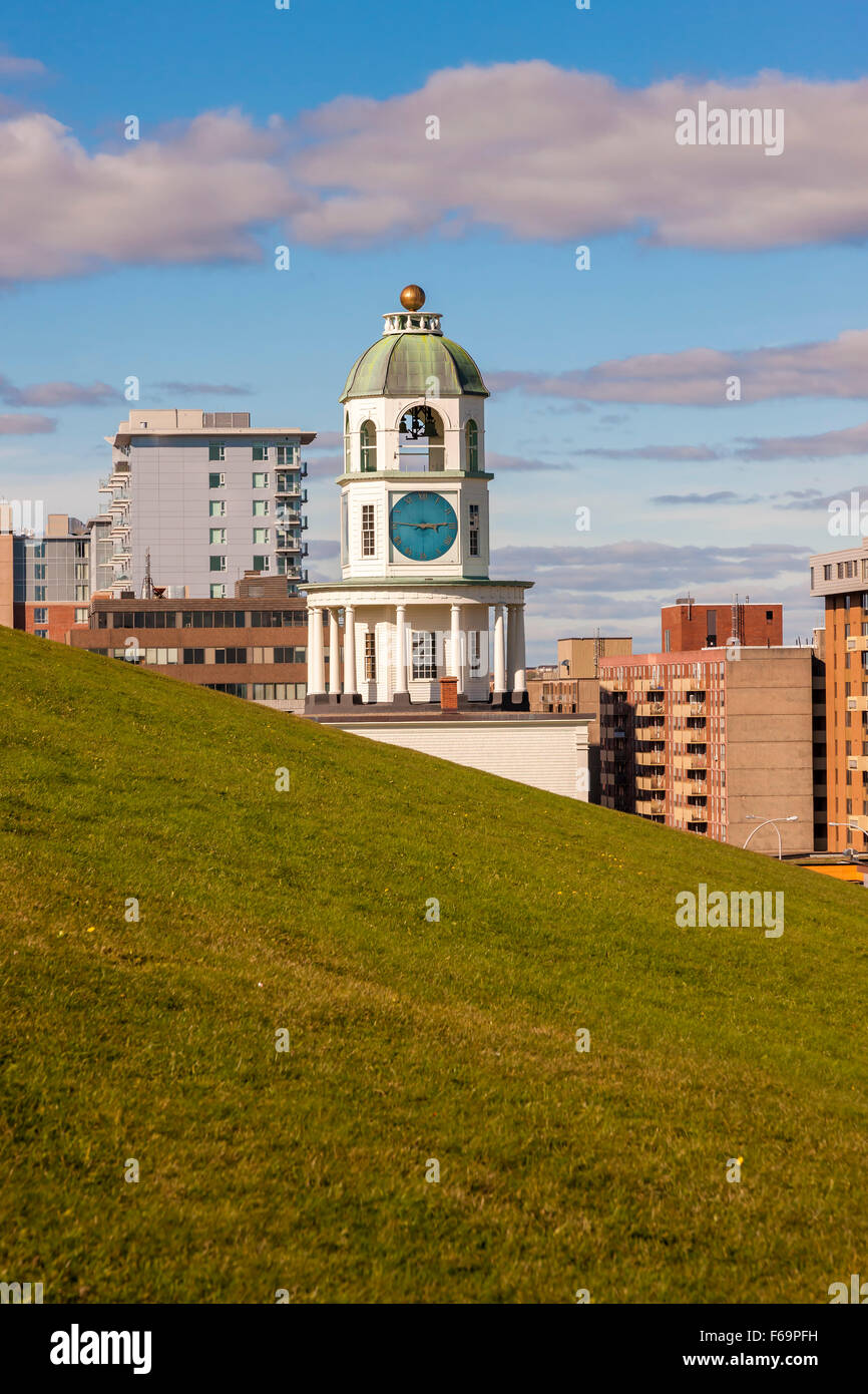 Die Old Town Clock, Zitadellenhügel, Halifax, Neuschottland. Stockfoto