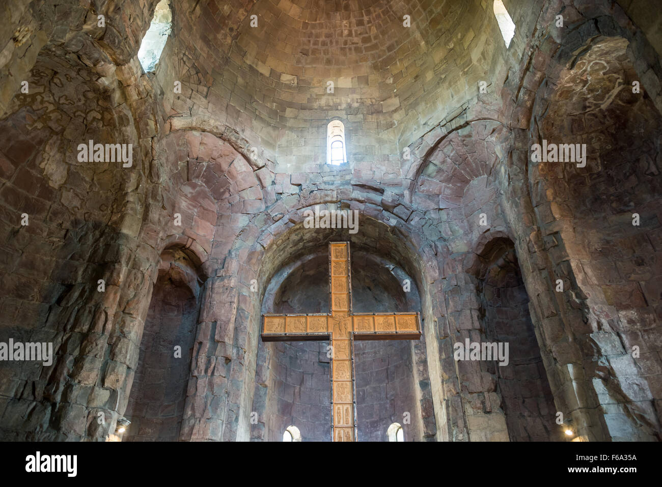 UNESCO-Welterbe 6. Jahrhundert georgischen orthodoxen Dschwari Kloster in der Nähe Stadt Mzcheta in Georgien Stockfoto