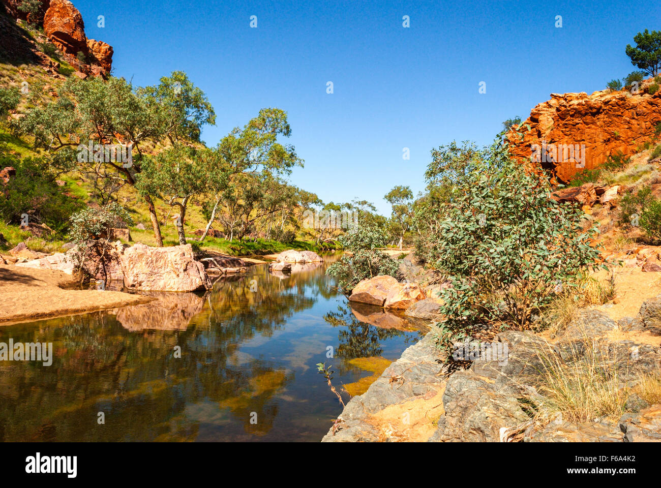 Simpsons Gap (Australien, Northern Territory) Stockfoto