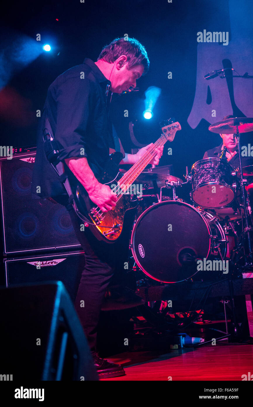 Trezzo d ' Adda Italien. 18. April 2012. Die englische Rockband The Stranglers live auf der Bühne Live Club während führt der "Giant Stockfoto